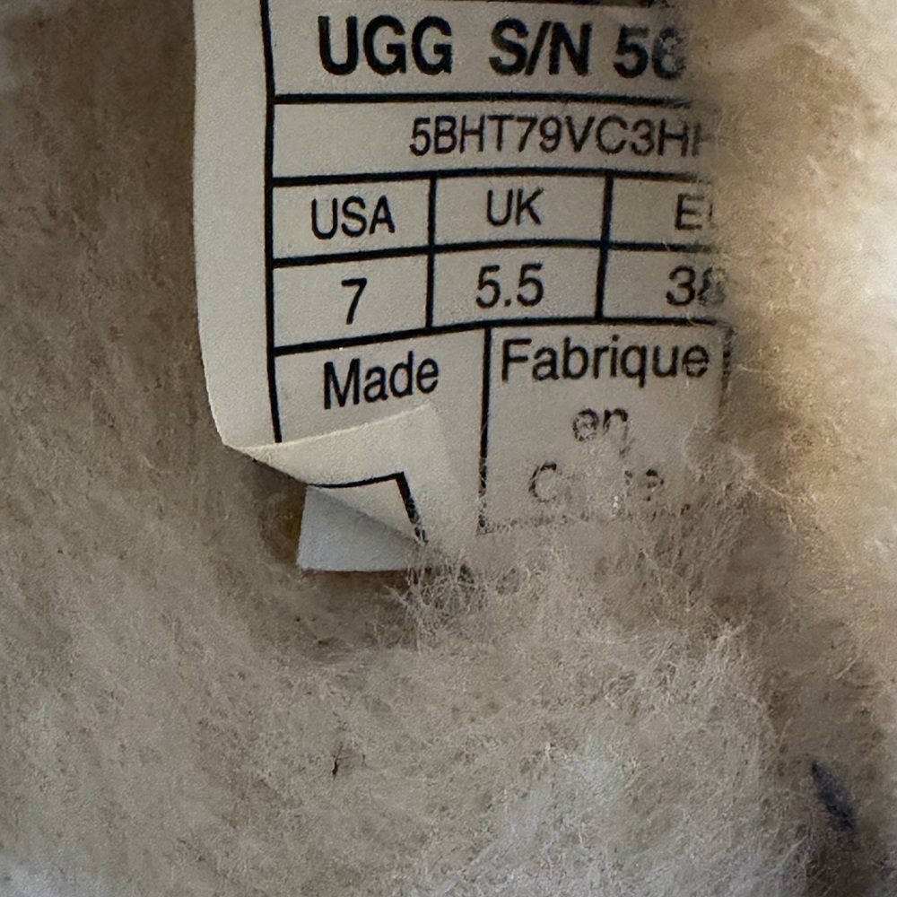 UGG Tan and Brown Slippers - Picture 8 of 8